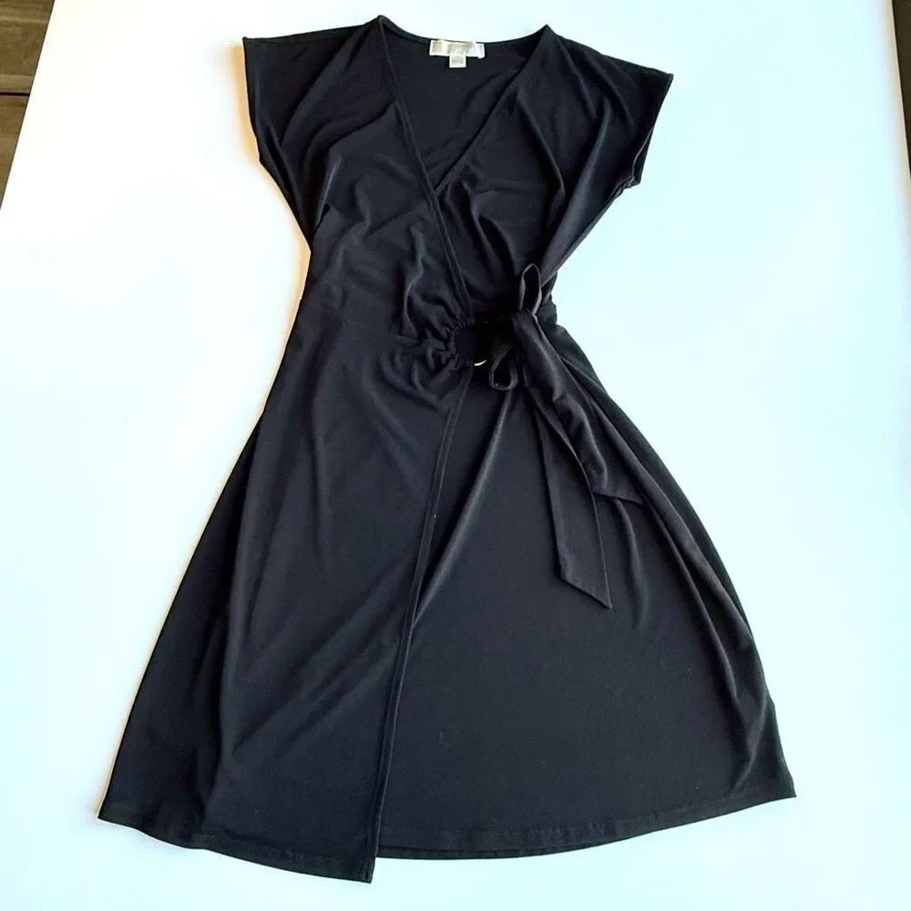 Michael kors faux wrap dress  Size 2 Preloved - Picture 3 of 11